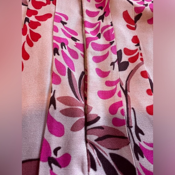 Beautiful Boden Blouse Pink Floral Size 16 - Picture 3 of 9